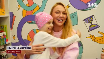 Растрогала всех! "1+1" помог осуществить мечту маленькой пациентки Института рака