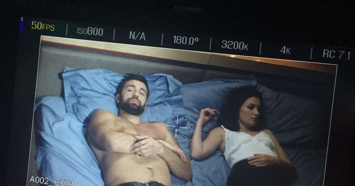 Приходько заінтригувала світлинами зі зйомок кліпу / © facebook.com/Kochatkov