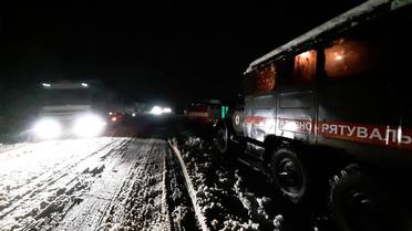 негода дороги Миколаївська область 27 січня_8 / © Управление ГСЧС в Николаевской области