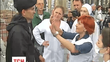 На Майдане устроили флешмоб - к Международному дню борьбы с наркотиками
