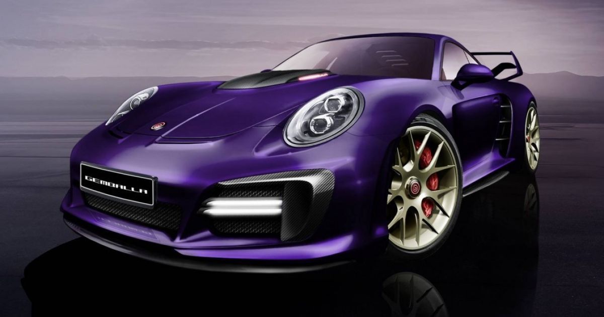 Ателье Gemballa привезет в Женеву "прокачанный" Porsche 911 Turbo