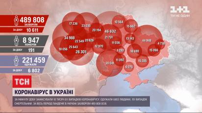 Статистика коронавируса: в украинских лабораториях подтвердили более 10,5 тысяч положительных тестов