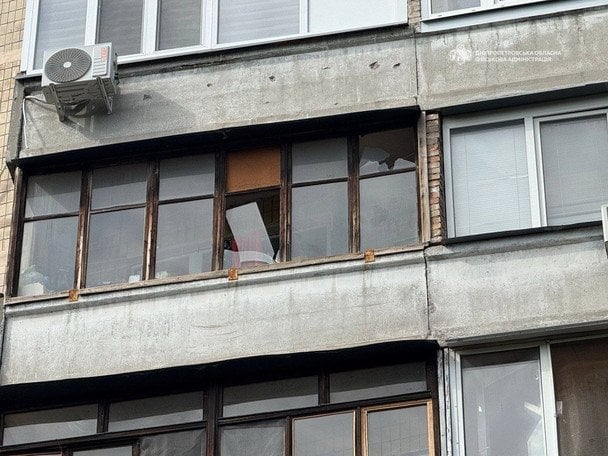 Російська армія вдень атакувала Дніпро. / © Олександр Ганжа