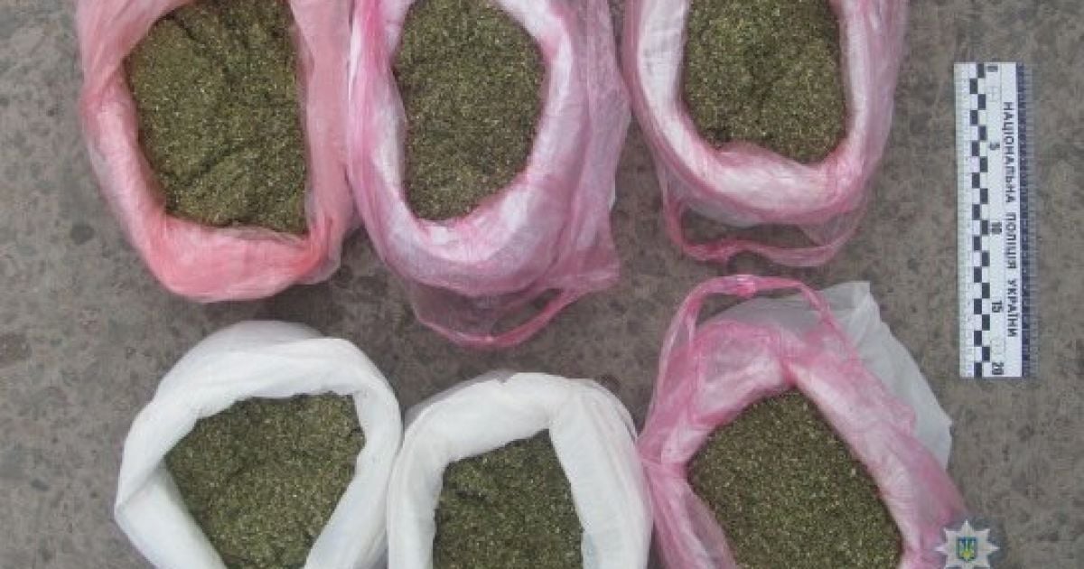 На Луганщине задержали наркокурьера с крупной партией марихуаны