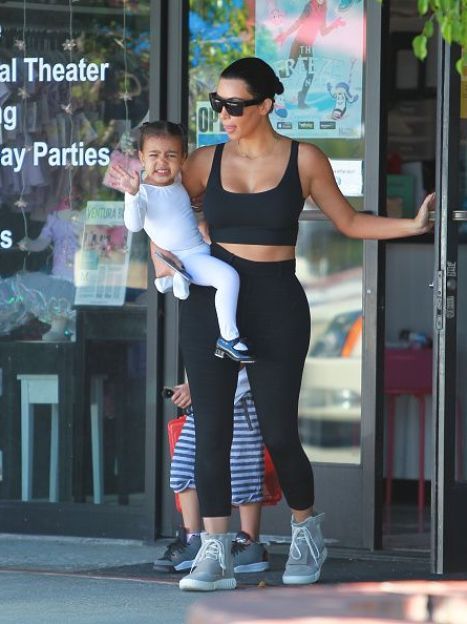 Ким Кардашьян с дочерью Норт в Лос-Анджелесе / © Getty Images/Fotobank