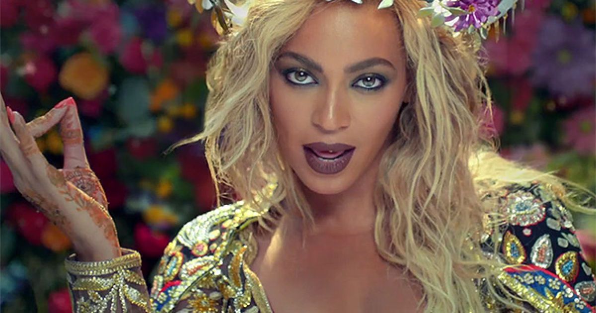 Бейонсе, съемки клипа Hymn For The Weekend