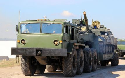 Прикордонні з Кримом райони посилюються українською військовою технікою