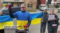 Канадієць у рідному місті влаштовує під російським консульством щоденні протести з нагадуванням про війну в Україні