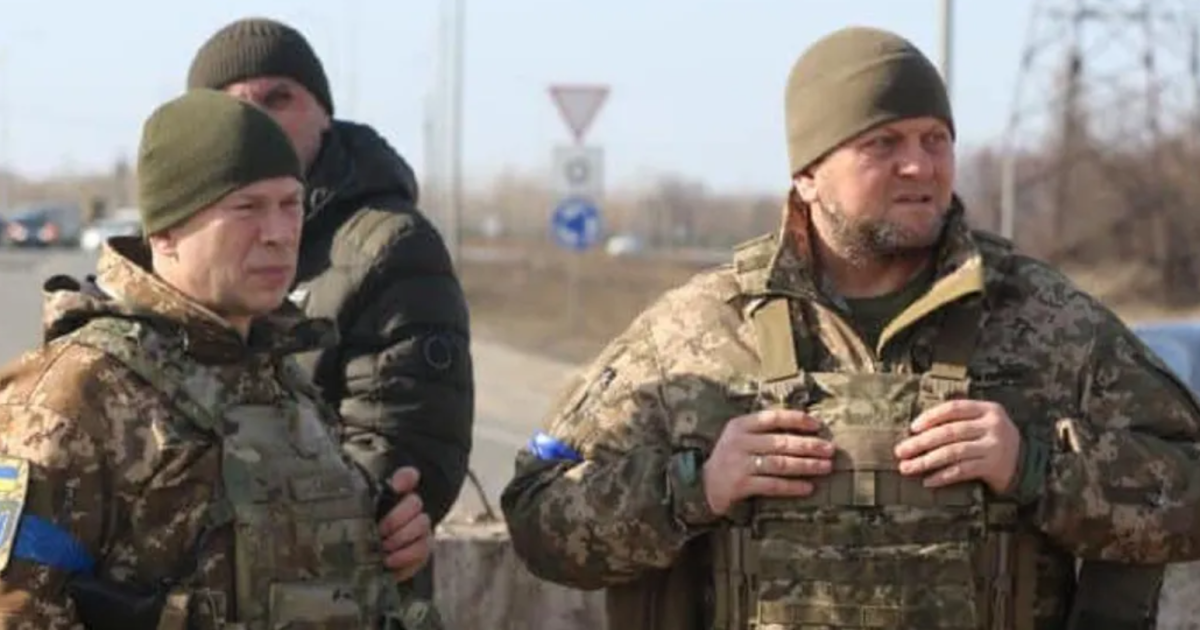 Валерій Залужний та Олександр Сирський