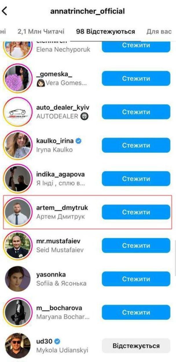 Анна Тринчер попала в скандал из-за скандального нардепа / © instagram.com/annatrincher_official