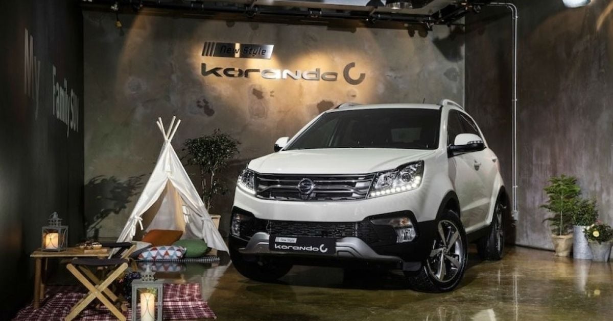 SsangYong представил обновленный кроссовер Korando C