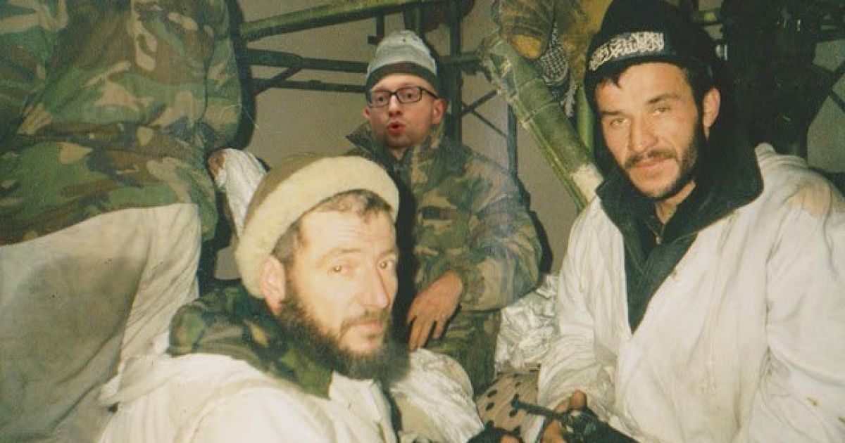 Фотожаба на Яценюка в Чечне / © соцмережі