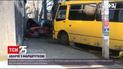 Новини Херсона: у середмісті легковик врізався у маршрутку – троє людей травмовані