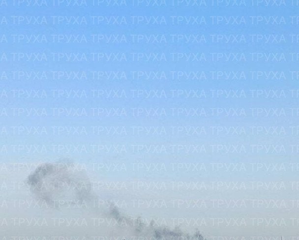 Пожежа у місті. / © Труха Дніпро