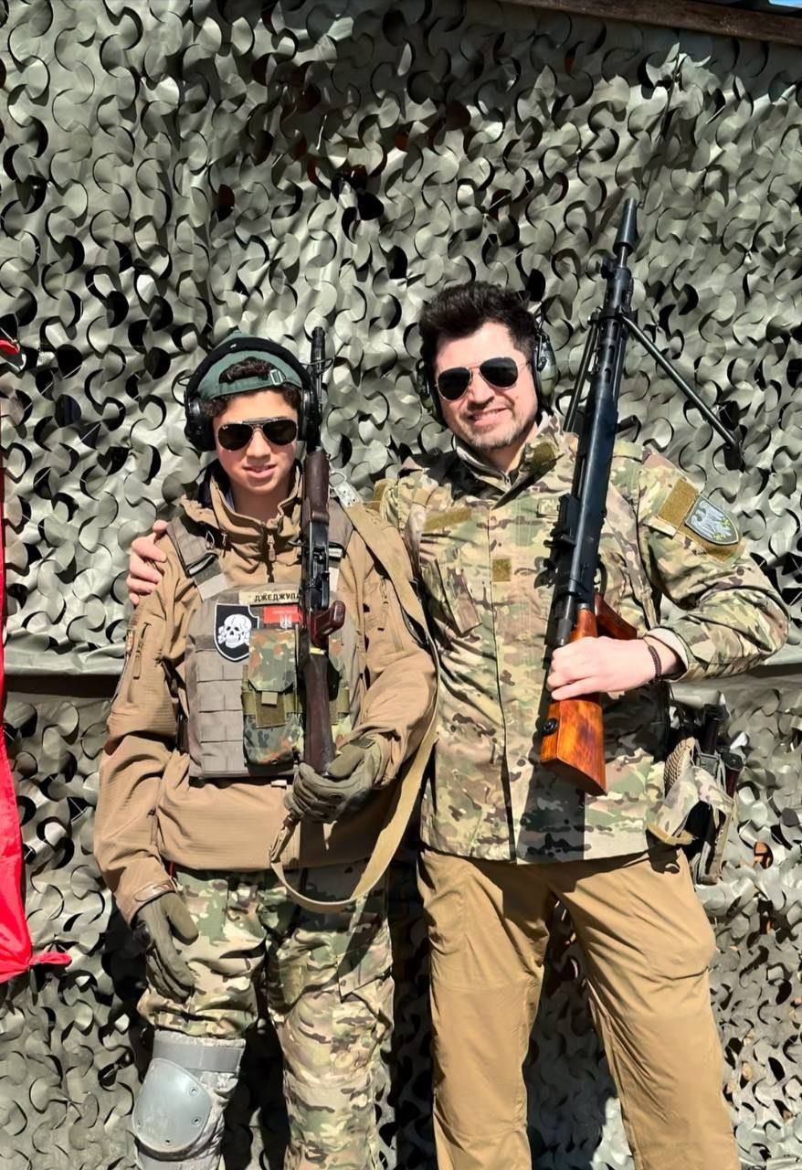 Андрей Джеджула с сыном / © instagram.com/djedjula