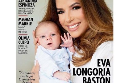 Насолоджується материнством: Єва Лонгорія показала обличчя свого маленького сина