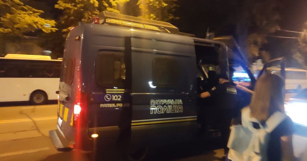 протест зі Стерненком під будинком Зеленського_3 / © Фото Наталії Нагорної/ТСН
