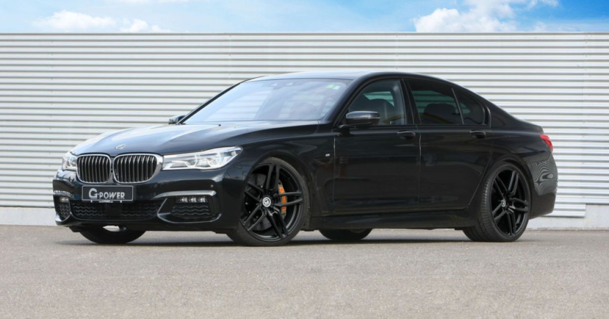 Ателье G-Power добавило мощности дизельному седану BMW 7-Series нового поколения