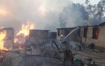 Сплошное пепелище: под Харьковом в результате масштабного пожара выгорело село (видео)