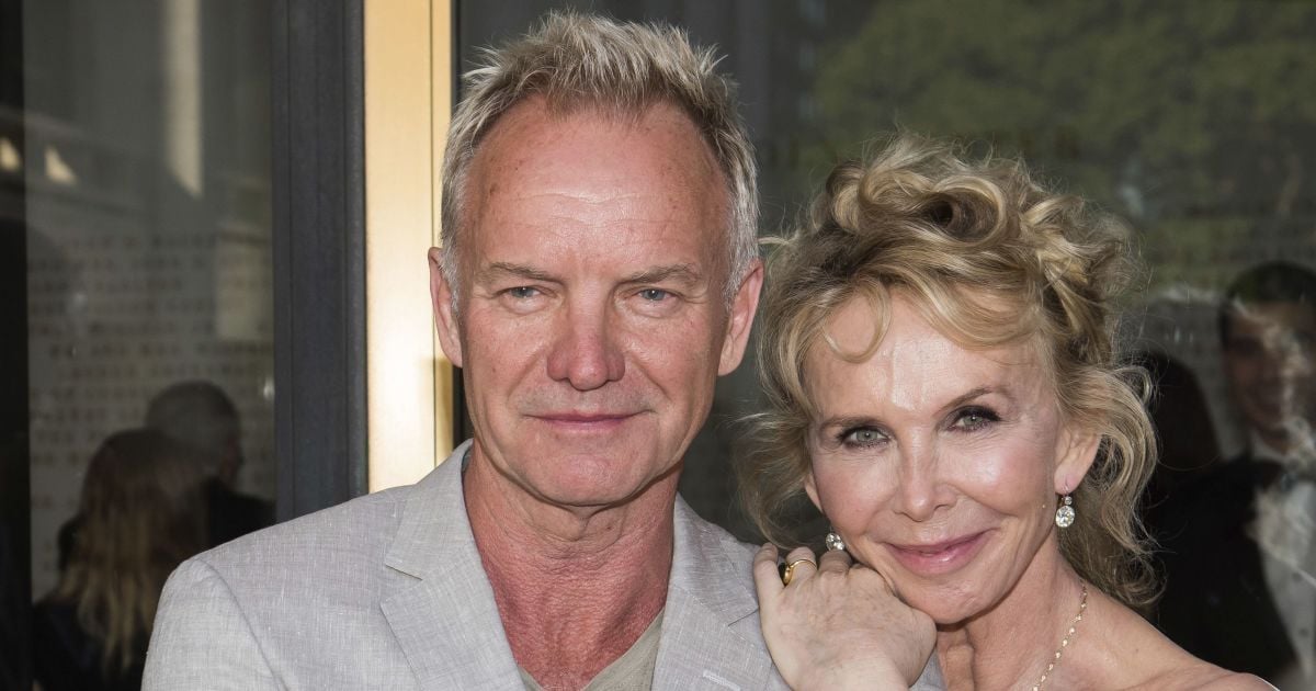 Стінг з дружиною Труді Стайлер