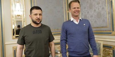 Владимир Зеленский встретился с министром иностранных дел Дании