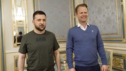 Володимир Зеленський зустрівся з міністром закордонних справ Данії