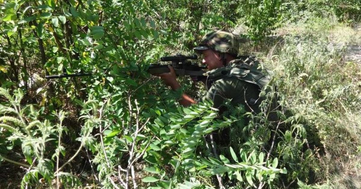 На Донбассе продолжаются бои