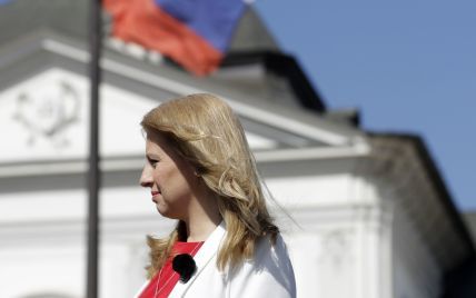 Президентка Словаччини російською мовою закликала військових РФ скласти зброю