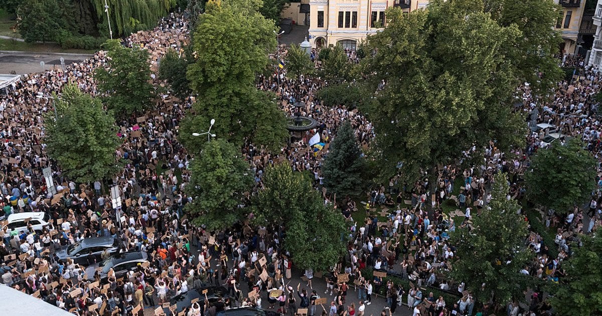 Мітинги у підтримку Михайла Федорова 18 липня (ілюстративне фото)