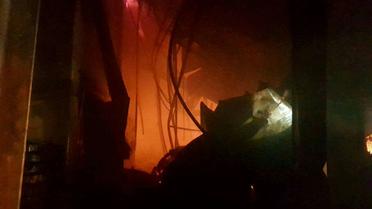 Пожежа у Білій Церкві_1 / © ТСН/Євгеній Агарков