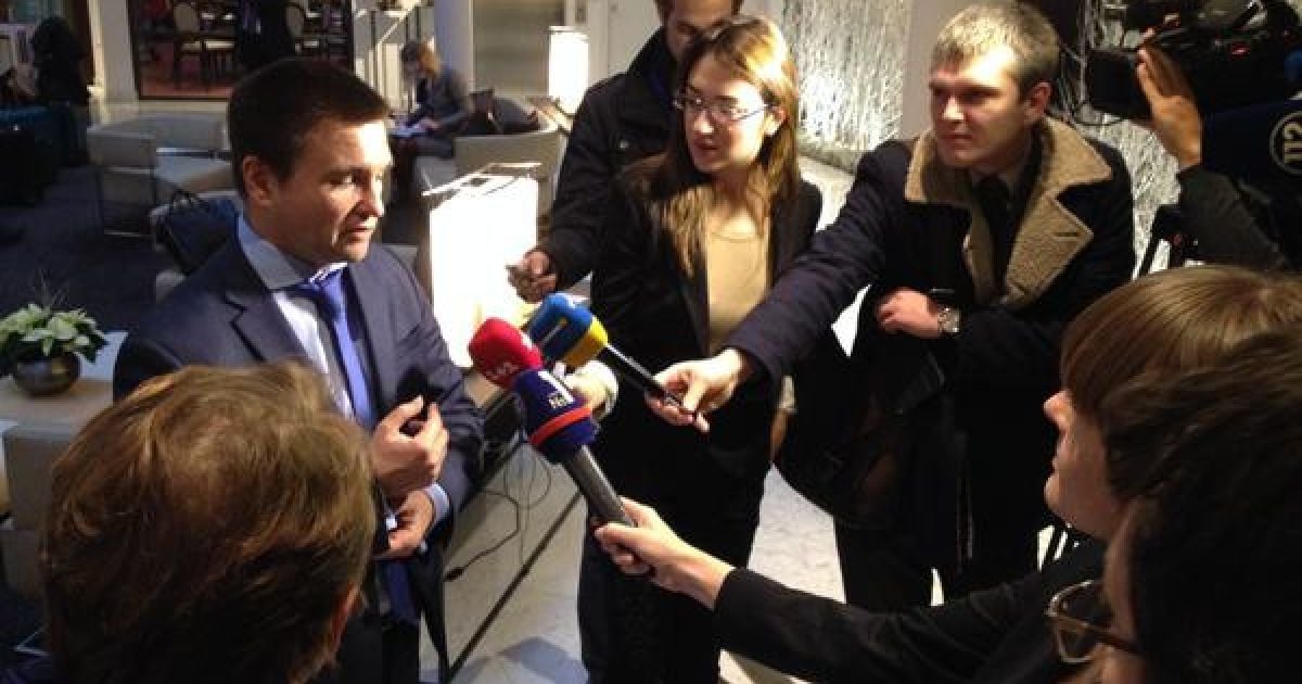 Глава українського МЗС Павло Клімкін зустрічався з міністрами закордонних справ ЄС та їхніми заступниками