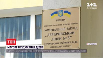 В городе Дергачи за два дня отравились почти четыре десятка учеников местного лицея