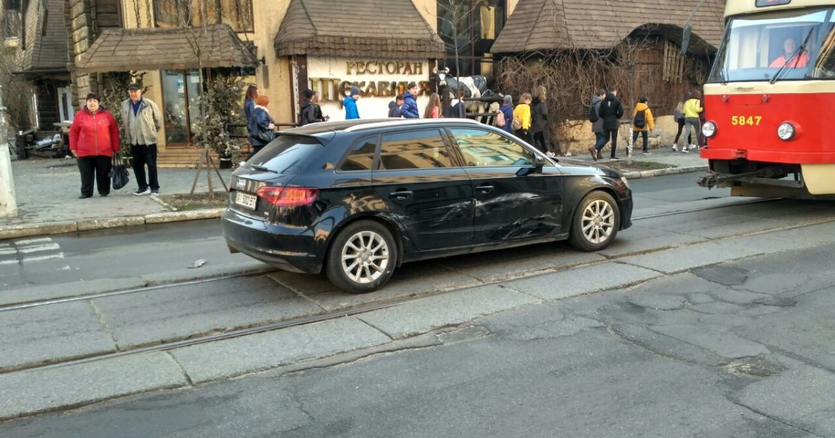 дтп на Подолі / © ТСН.ua