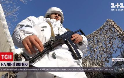Ворожі дрони в небі, снайпери та голуби: як минає сьома зима війни на Донбасі