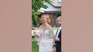 Віктор Павлік після чотирьох років шлюбу зіграв весілля з дружиною