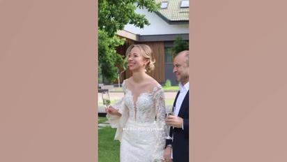 Віктор Павлік після чотирьох років шлюбу зіграв весілля з дружиною