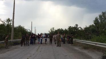 Из плена боевиков освободили 10 пленников. / © Ирина Геращенко/Facebook