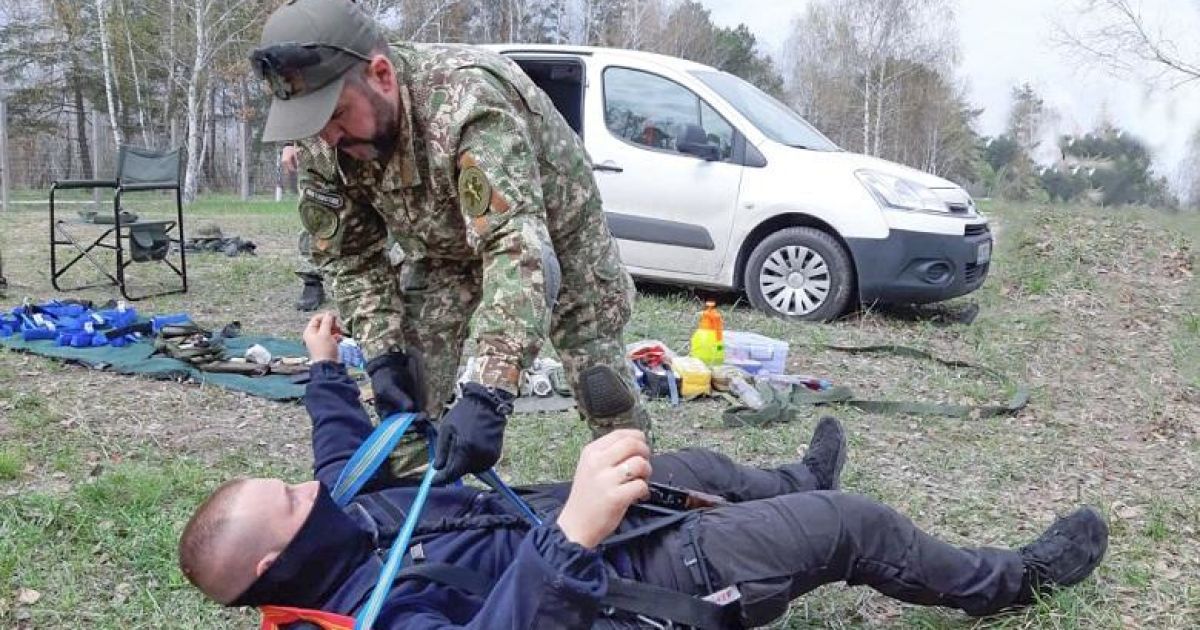 Київські копи пройшли навчання на полігоні