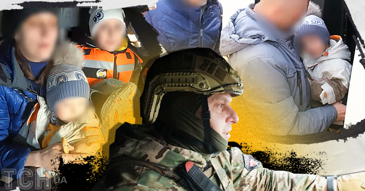 Колаж. Евакуація з Авдіївки