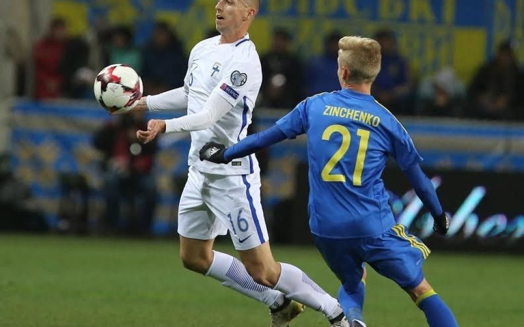 Збірна України обіграла Фінляндію в останньому офіційному матчі року. / © ФФУ