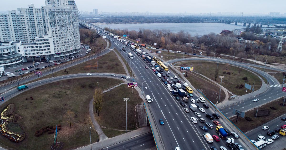 ДТП на Північному мосту / © Інформатор
