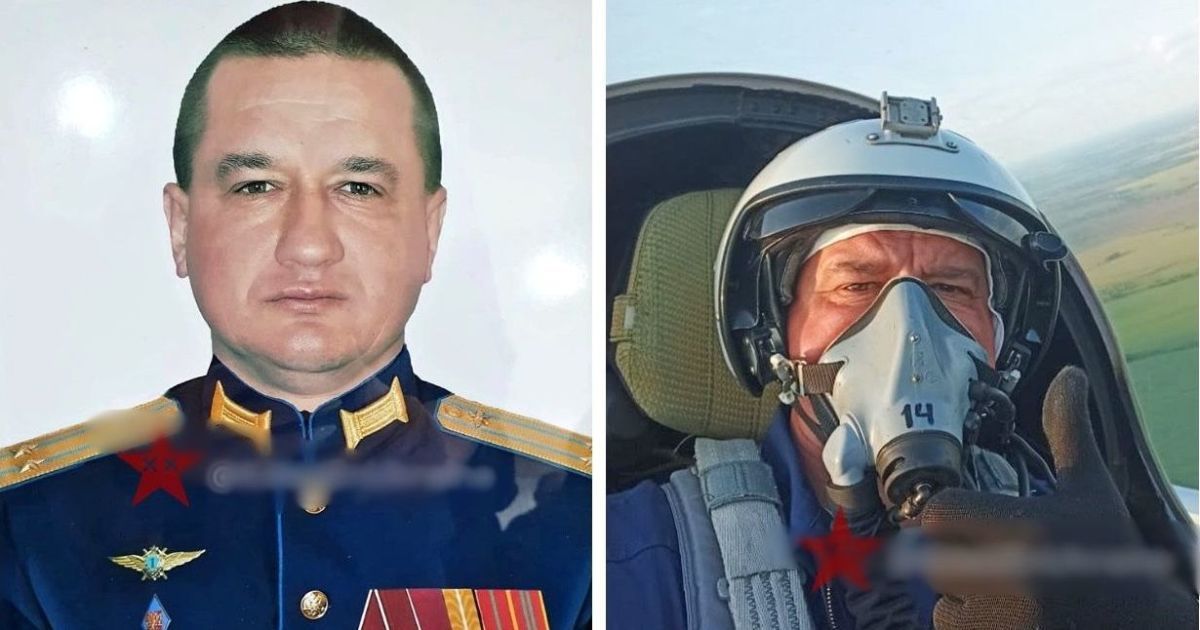Російський підполковник Олександр Галь / Колаж