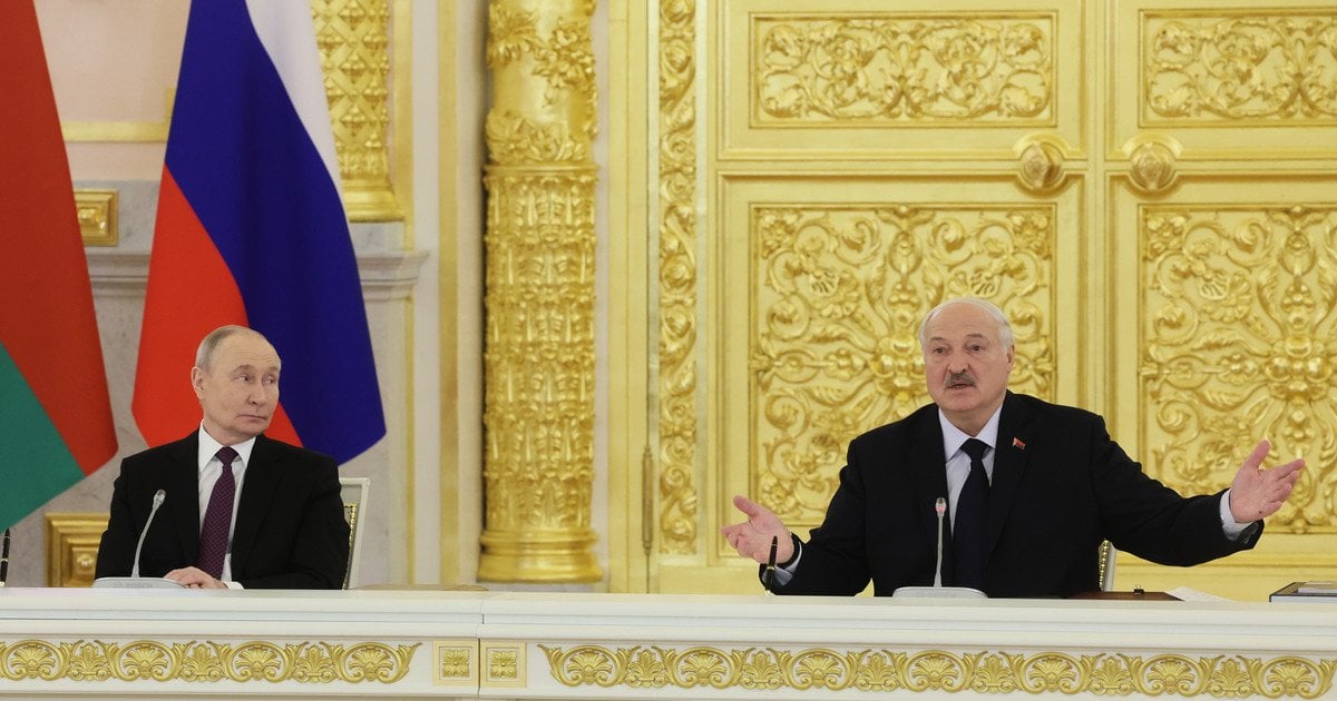 Путін і Лукашенко.