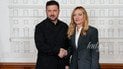 Володимир Зеленський і Джорджа Мелоні