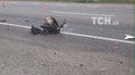 Смертельное ДТП на Житомирщине: мотоцикл попал под колеса грузовика