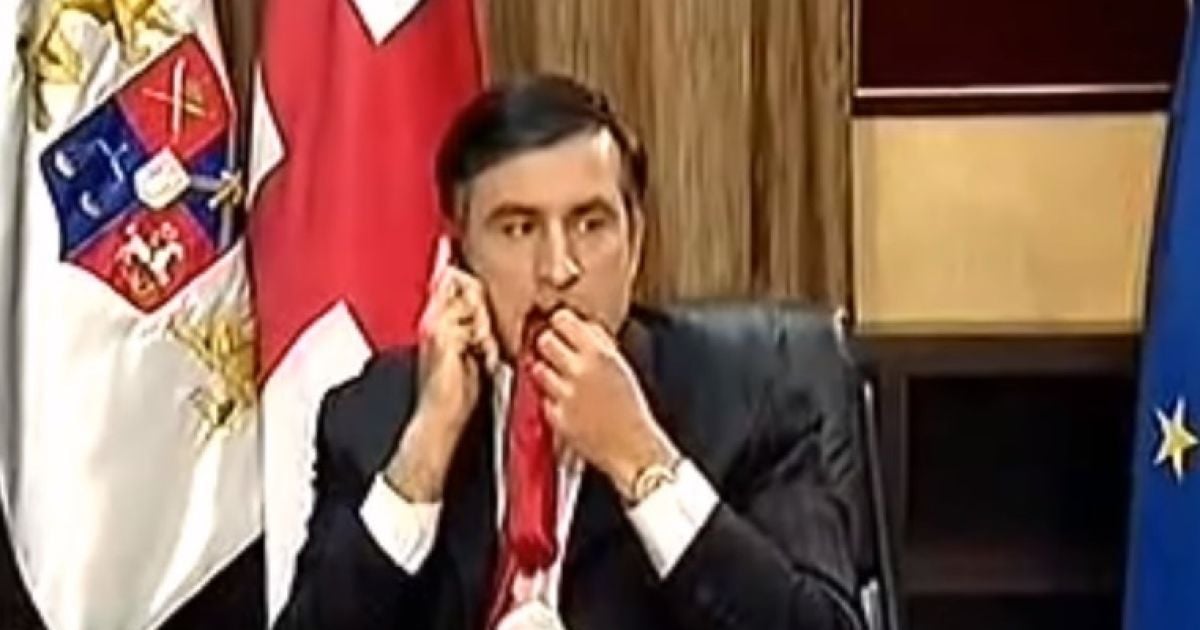 Саакашвілі зізнався, що жувати краватки навчився в "Артеку"