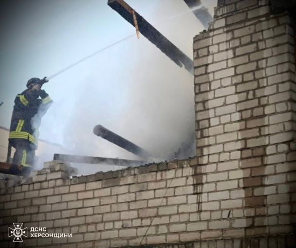 Наслідку обстрілу Херсону