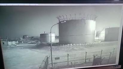 СБУ атакувала дронами нафтобазу в Ростовській області – момент удару