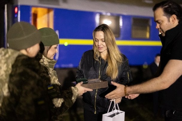 Анджеліна Джолі в Україні / © ДПСУ