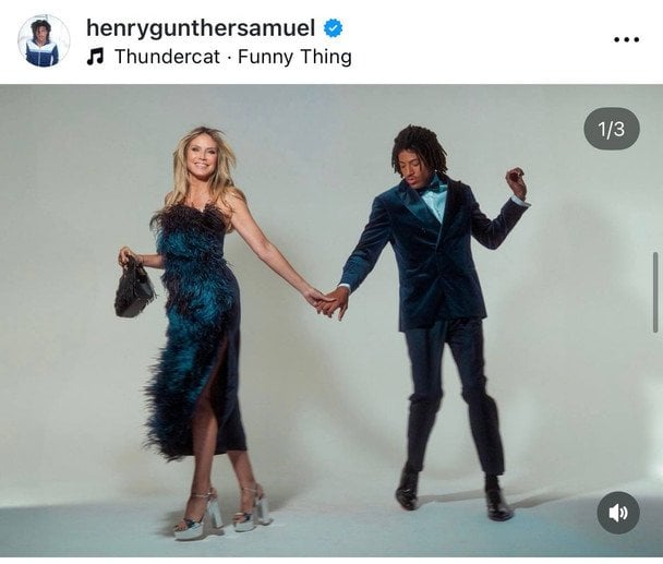 Гайді Клум із сином Генрі